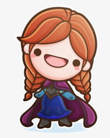 Titulo Anna - Anna Frozen Kawaii, HD Png Download, Free Download