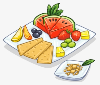 Apple Clipart Healthy Food - Healthy Snacks Clip Art, HD Png Download, Free Download