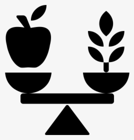 Transparent Healthy Eating Clipart - Balanced Diet Icon Png, Png Download, Free Download