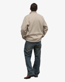 People Standing Photoshop - Person From Behind Png, Transparent Png, Free Download