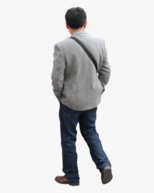 Person Walking Photoshop - Transparent Man Walking Away Png, Png Download, Free Download