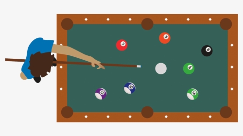 Playing Pool Left Handed, HD Png Download, Free Download