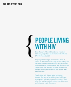 People Living With Hiv Are Being Left Behind Because - Hate People, HD Png Download, Free Download