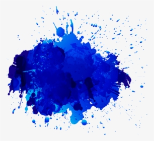 Free Png Download Blue Oil Paint Stain Transparent - Paint Blue Splash Png, Png Download, Free Download