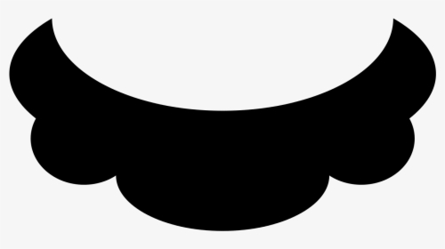 Font,clip Art,logo,black And White,smile,illustration - Mario Bros Mustache Png, Transparent Png, Free Download