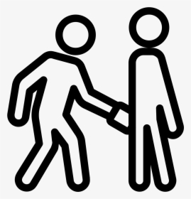 There Is A Single Person Standing Behind Another Person - Pickpocket Icon, HD Png Download, Free Download