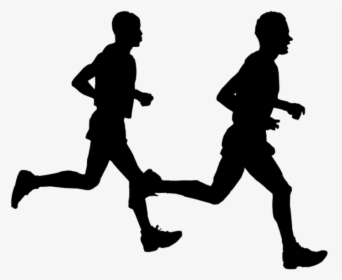 Running Jogging Silhouette Clip Art Download - Logo Jogging Png, Transparent Png, Free Download