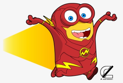 The Flash Dc Minion - Minions Flash, HD Png Download, Free Download