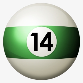 Pool Ball 14 Png, Transparent Png, Free Download