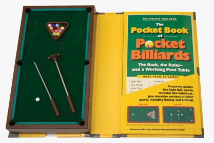 Pocket Book Of Pocket Billiards, HD Png Download, Free Download