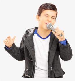 Boy Singing White Background, HD Png Download, Free Download