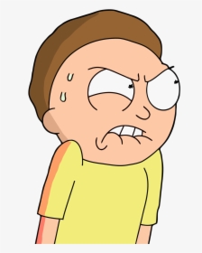 Morty Close Up - Rick And Morty Morty Png, Transparent Png, Free Download