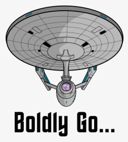 Starship Enterprise Uss Enterprise Star Trek Drawing - Uss Enterprise Star Trek Drawing, HD Png Download, Free Download