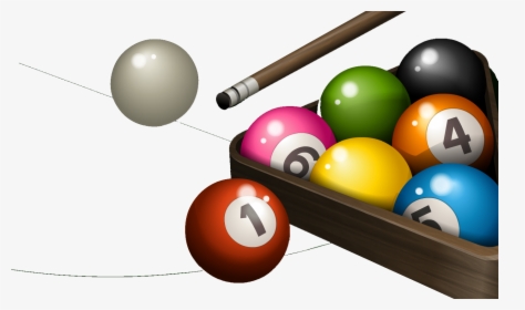 Clip Art Blackball Pool - Billiard Ball, HD Png Download, Free Download