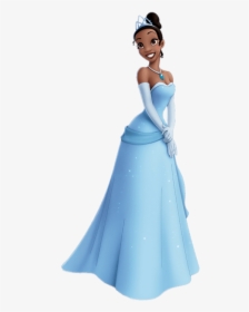 Princess Tiana In Blue Dress - Tiana The Princess And The Frog, HD Png Download, Free Download