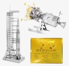 Transparent Ncc-1701 Png - Metal Earth Apollo Csm, Png Download, Free Download