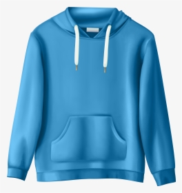 Blue Sweatshirt Png Clip Art - Transparent Background Clothing Png, Png Download, Free Download