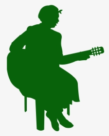 Old Woman Singing Silhouette, HD Png Download, Free Download