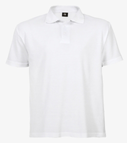 Blank Black Shirt Png - White Uniform Polo Shirt, Transparent Png, Free Download