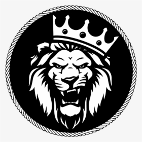 Roaring Lion With Crown Logo - Best Lion Logo Design, HD Png Download, Free Download