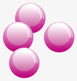 Pink Bubbles Clip Art, HD Png Download, Free Download
