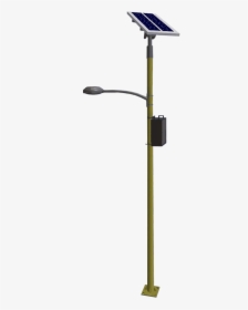 Solar Lighting Png Pic - Solar Street Light Clipart, Transparent Png, Free Download