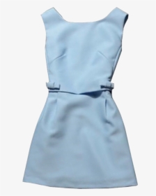 Polyvore Moodboard Filler Blue Dress Dresses - Light Blue Transparent Dress, HD Png Download, Free Download