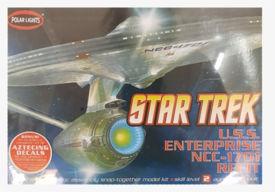 Star Trek Uss Enterprise Ncc 1701 A - Enterprise Star Trek Model Kit, HD Png Download, Free Download