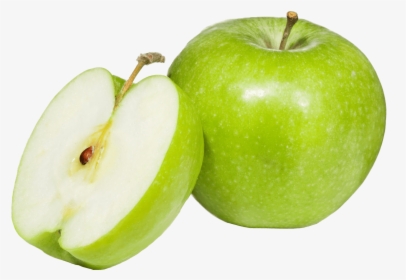 Apple Green Open Slice - Green Apple Fruit Png, Transparent Png, Free Download