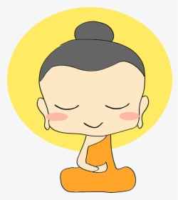 Buddha Cartoon Png, Transparent Png, Free Download