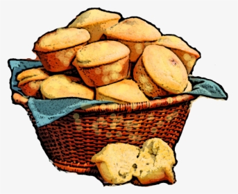 Transparent Stuffing Png - Cornbread Muffins Clipart, Png Download, Free Download