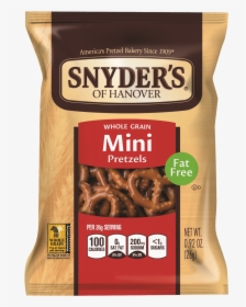 Healthy Office Snacks, Snyder"s Mini Pretzels - Snyder Pretzels, HD Png Download, Free Download