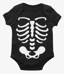 Transparent Funny Skeleton Png - Baby Halloween Onesie Svg, Png Download, Free Download