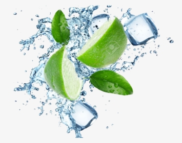 Fruit Water Splash Png Transparent Images - Lemon Water Splash Png, Png Download, Free Download