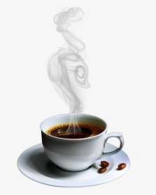 Espresso Latte Tea Kopi Hot Coffee Banner Free Library - Transparent Background Hot Coffee Png, Png Download, Free Download