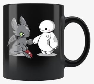 Toothless & Baymax Mug, HD Png Download, Free Download