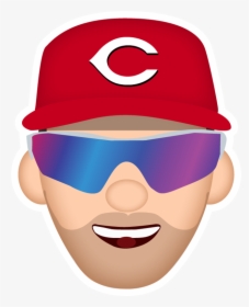 Transparent Cincinnati Reds Png - Joey Votto Emojis, Png Download, Free Download