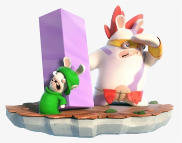 Mario Rabbids Kingdom Battle Luigi, HD Png Download, Free Download