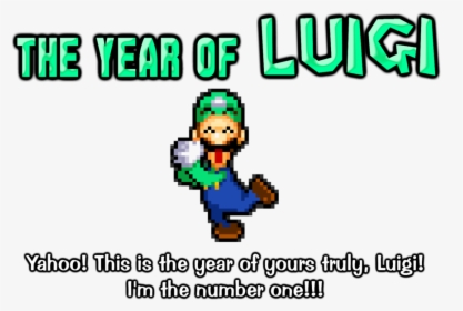 Year Of Luigi, HD Png Download, Free Download