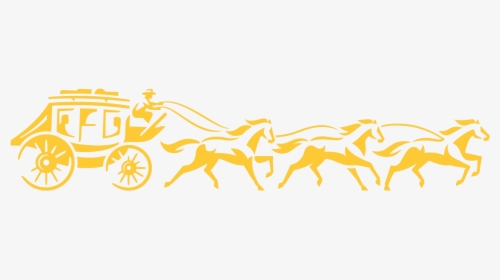 Wells Fargo Logo - Running Horses Stencil, HD Png Download, Free Download