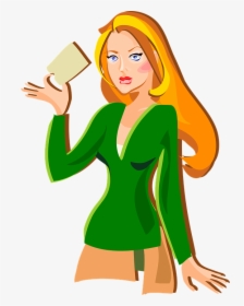 Girl Holding A Bell Clipart, HD Png Download, Free Download