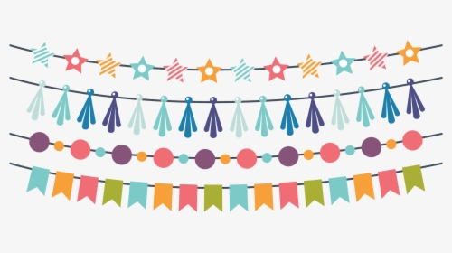 Transparent Happy Birthday Vector Png - Happy Birthday Ribbons Png, Png Download, Free Download
