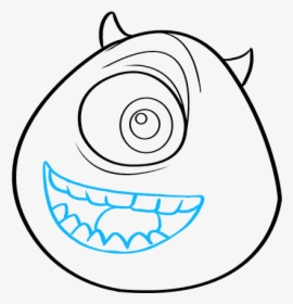 How To Draw Mike Wazowski From Monsters, Inc, HD Png Download, Free Download