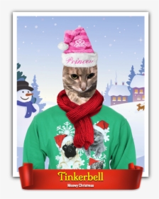 Tinkerbell From Meowy Christmas - Domestic Short-haired Cat, HD Png Download, Free Download
