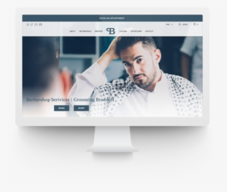 Proper Barber Website - Website, HD Png Download, Free Download