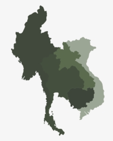 Map Of Southeast Asia Laos, HD Png Download, Free Download