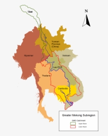 Mekong - Mekong Region, HD Png Download, Free Download