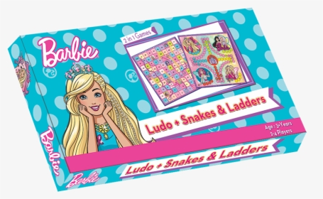 Ludo Snakes And Ladders - Barbie, HD Png Download, Free Download
