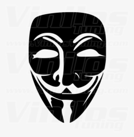 V For Vendetta 03 Anonymous Blank Logo Png For Picsart Transparent Png Kindpng