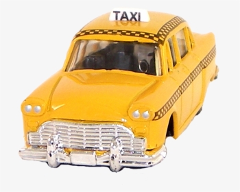 Yellow New York Taxi Cab Die Cast Metal Pencil Sharpener - Checker Marathon, HD Png Download, Free Download